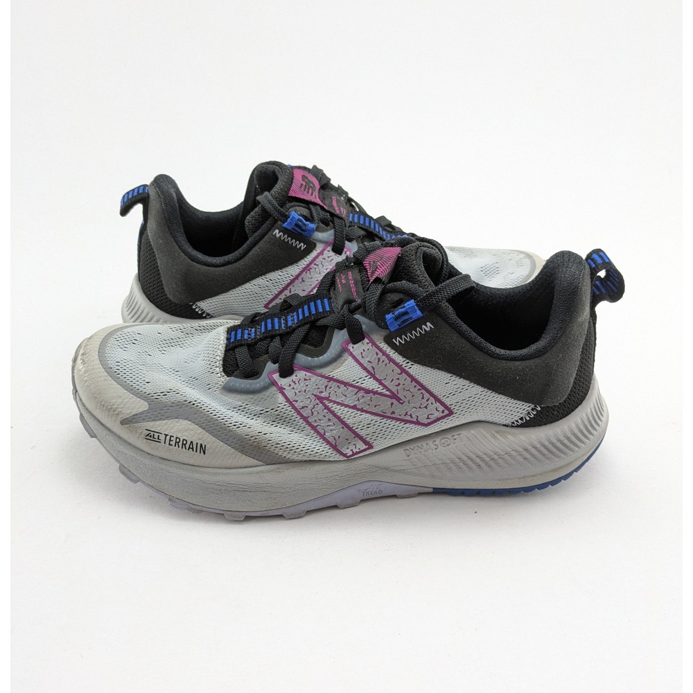 Womens New Balance DynaSoft Nitrel v4 Gray Trail Running Shoes WTNTRLG4 Size 8.5